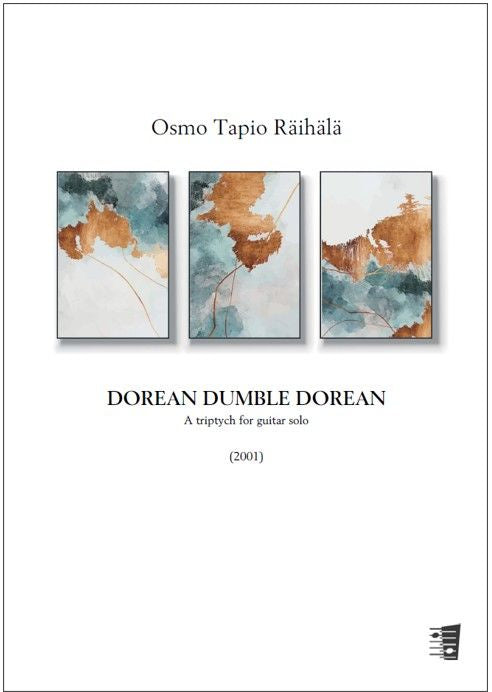 Valokuva kirjasta  Dorean Dumble Dorean - A triptych for guitar solo, kuuluu tuoteryhmään Musiikki.