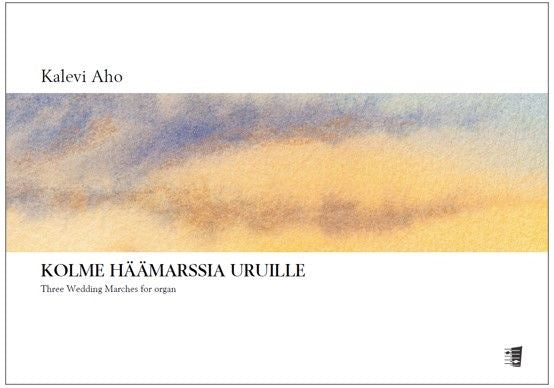 Valokuva kirjasta  Kolme häämarssia uruille, kuuluu tuoteryhmään Musiikki.