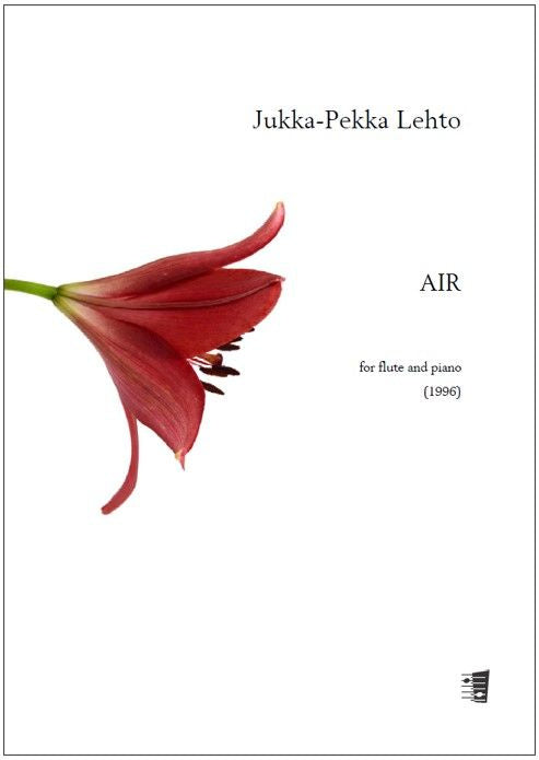 Valokuva kirjasta  Air for flute and piano, kuuluu tuoteryhmään Musiikki.