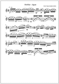 Three pieces for solo violin - Sliding Mine, Itch & Ague