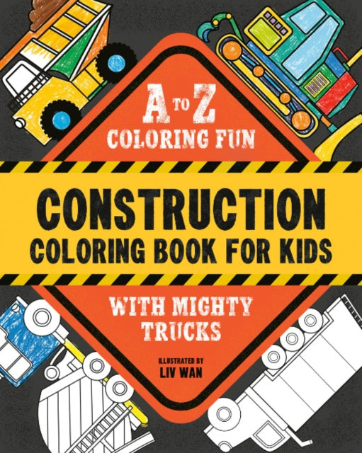 Valokuva kirjasta  Construction Coloring Book for Kids, kuuluu tuoteryhmään Ulk lasten kuvakirjat.
