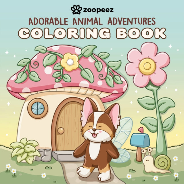 Valokuva kirjasta Zoopeez Adorable Animal Adventures Coloring Book, kuuluu tuoteryhmään Ulk taide musiikki.