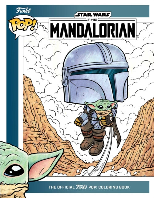 Valokuva kirjasta  Star Wars: The Mandalorian Official Funko POP! Coloring Book, kuuluu tuoteryhmään Ulk harrasteet.