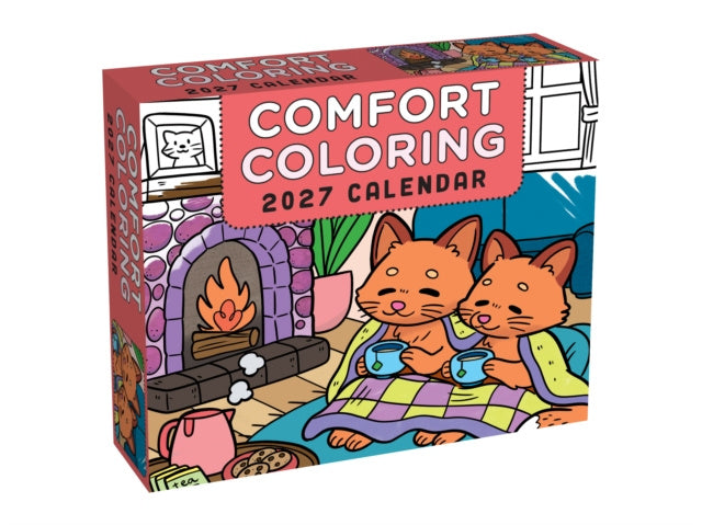 Valokuva kirjasta Andrews McMeel Publishing Comfort Coloring 2027 Day-to-Day Calendar, kuuluu tuoteryhmään Ulk taide musiikki.
