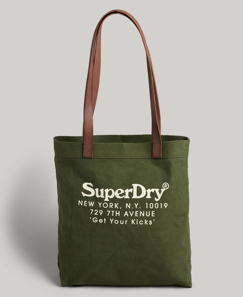 Kassi Superdry  Vintage Graphic Shopper vihreä