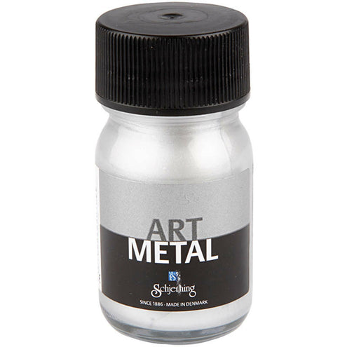 Askartelumaali 30 ml hopea, Art Metal