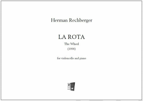 La Rota (The Wheel) for violoncello and piano