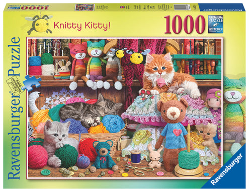 Palapeli 1000 palaa Knitty Kitty