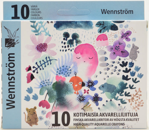 Akvarelliliitu 10 väriä Wennström