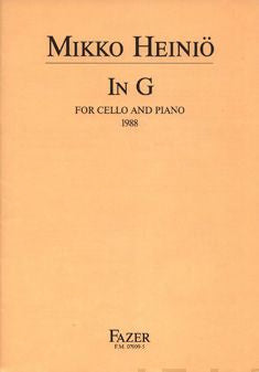 In G for Cello and Piano