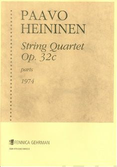 String Quartet No. 1 op 32 c (1974)