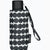 Tuotteen Sateenvarjo Marimekko Räsymatto Mini Manual mustavalkoinen pikkukuva 1