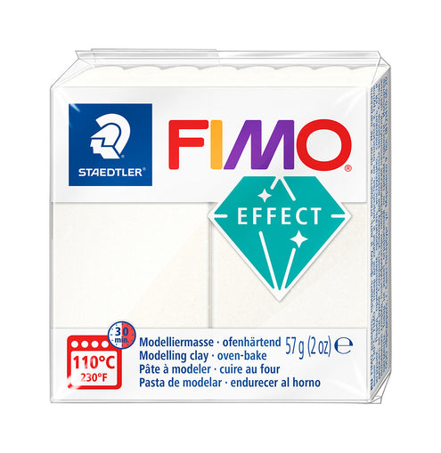 Muovailumassa Fimo Effect 08 helmiäisvalkoinen
