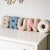 Tuotteen Pehmokirjain Lumo Stars Soft Letter D beige, teddy pikkukuva 3