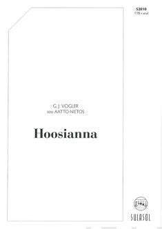 Hoosianna