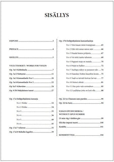 Kootut viuluteokset - Collected Works for Violin