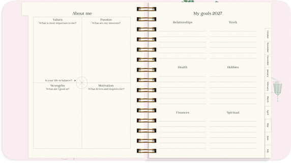 Life Planner Japan Style 2027