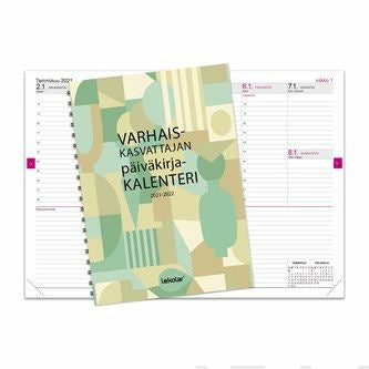 Varhaiskasvattajan päiväkirjakalenteri 2021-2022