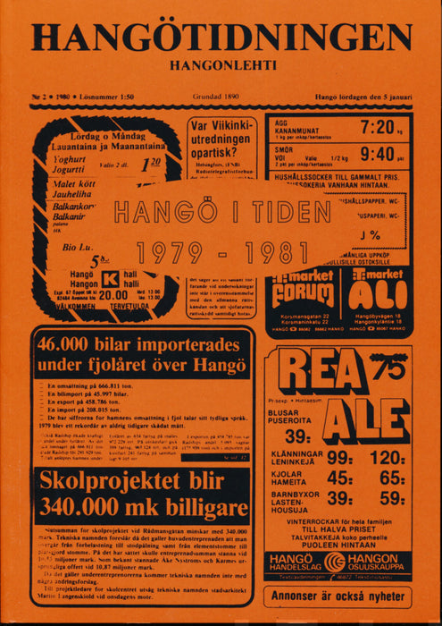 Hangö i tiden 1979-1981
