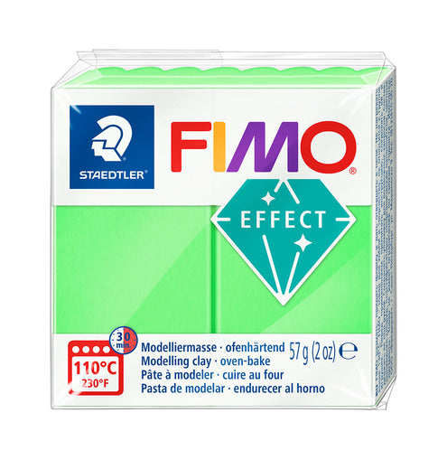 Muovailumassa Fimo Effect 501 neon green