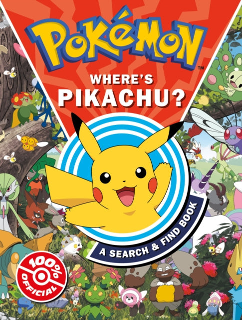 Pokemon Where’s Pikachu? A search & find book