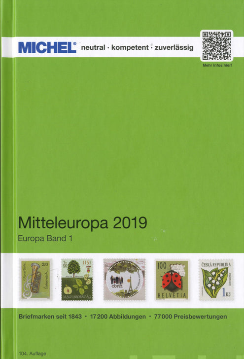 MICHEL Keski-Eurooppa - Mitteleuropa 2019