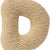 Tuotteen Pehmokirjain Lumo Stars Soft Letter D beige, teddy pikkukuva 1