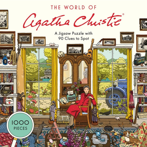World of Agatha Christie: 1000-piece Jigsaw, The