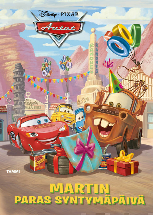 Pixar Autot. Martin paras syntymäpäivä
