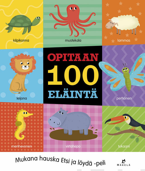 Opitaan 100 eläintä