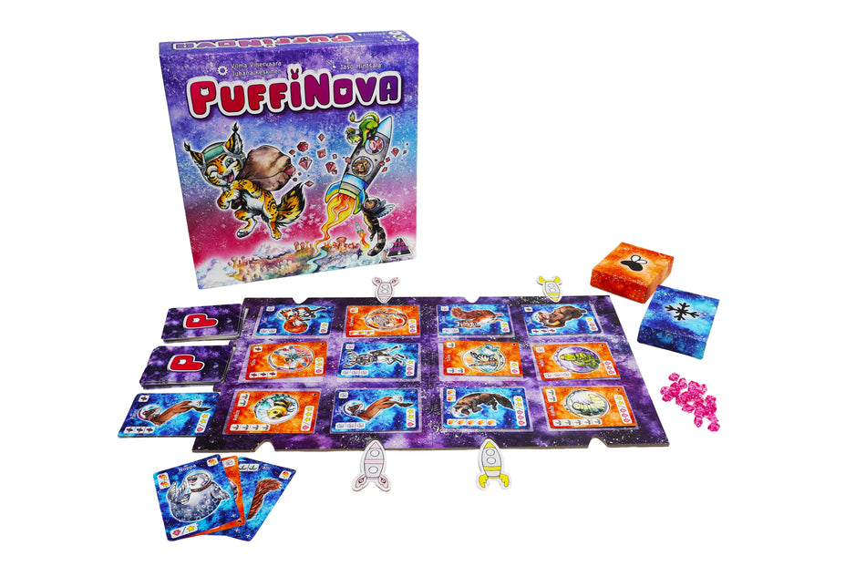 Valokuva tuotteesta Lautapeli PuffiNova Amo Games, kuuluu tuoteryhmään Lautapelit.