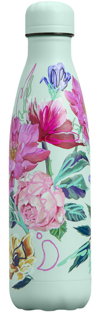 Juomapullo Chilly's Floral Art Attack 500 ml