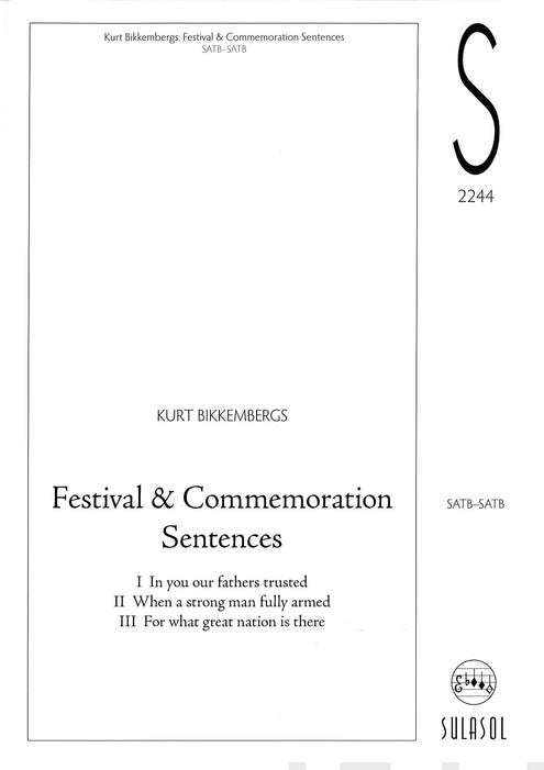 Festival & Commemoration Sentences