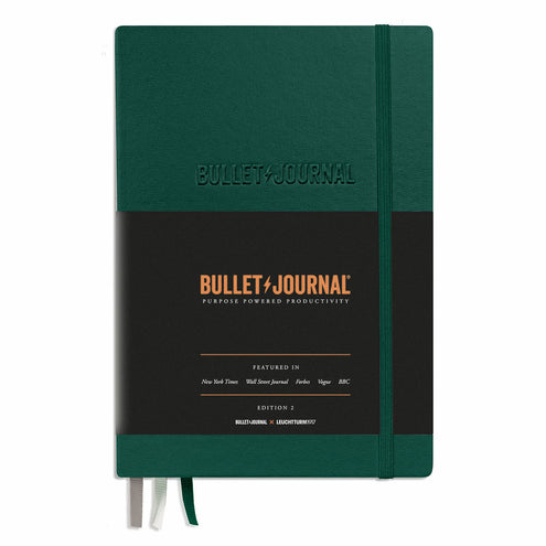 Muistikirja A5 Leuchtturm1917 Bullet Journal Edition 2 vihreä