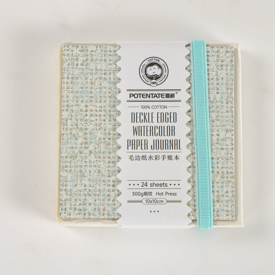 Valokuva tuotteesta Luonnoskirja 10 x 10 cm 300g akvarellipaperia, kuuluu tuoteryhmään Taidetarvikkeet.