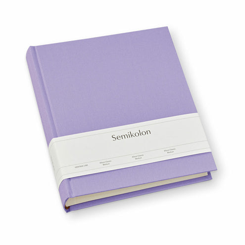 Valokuva-albumi Semikolon Classic Medium, lilac silk