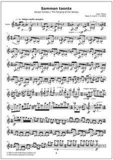 Sammon taonta for solo violin