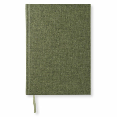 Muistikirja A5/256s Paperstyle Khaki Green viivallinen