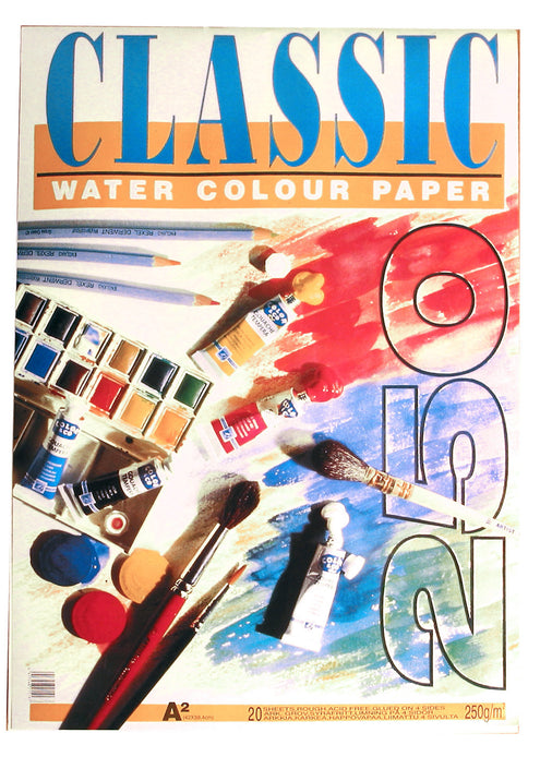 Akvarellilehtiö A2/20 lehteä 250g Classic