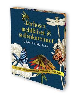 Perhoset, mehiläiset & sudenkorennot - Värityskirja