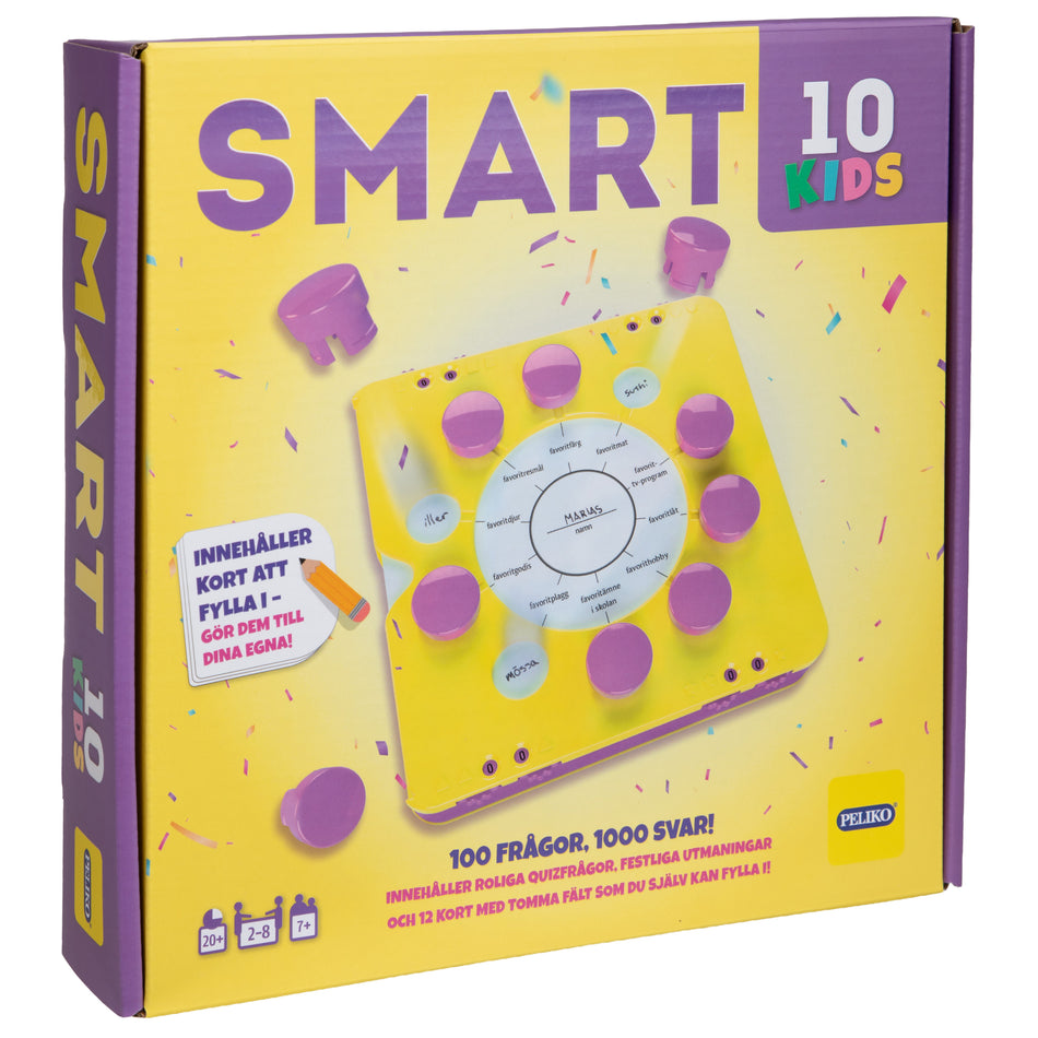 Valokuva tuotteesta Smart10 Kids svenska, kuuluu tuoteryhmään Muut pelit ja pelitarvikkeet.