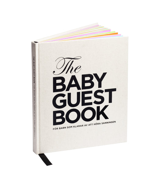 baby guest book : för barn som klarar av att höra sanningen, The