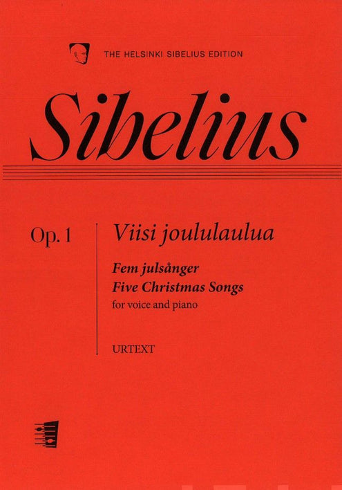Viisi joululaulua - Fem julsånger - Five Christmas Songs op. 1 for voice and piano
