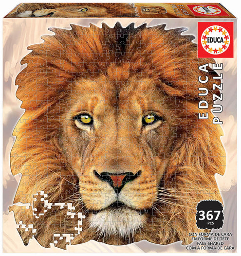 Palapeli 367 palaa Face of Lion