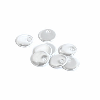 Heijastava nappula 8 kpl valkoinen