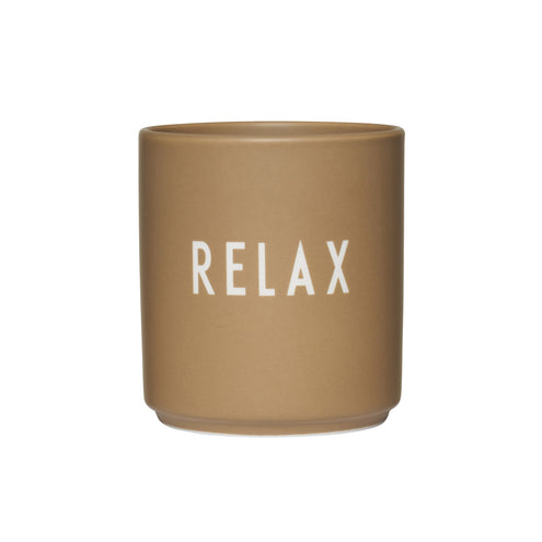 Favourite Cup Relax Design Letters, kameli