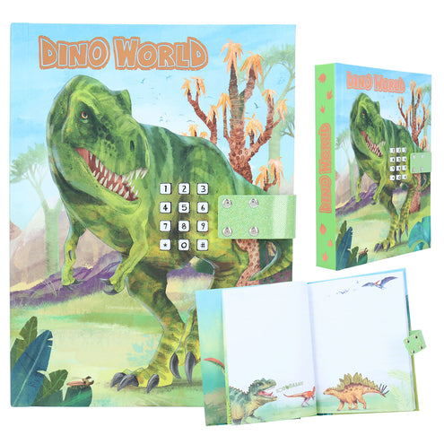 Dino World Koodillinen päiväkirja äänellä