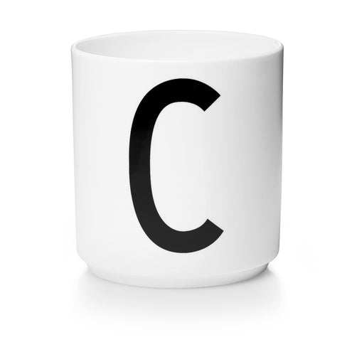Kirjainmuki C, Design Letters valkoinen