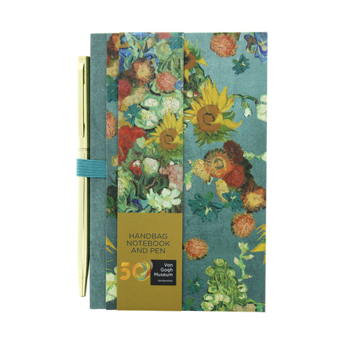 Muistikirja kynällä Van Gogh Vincent's flowers