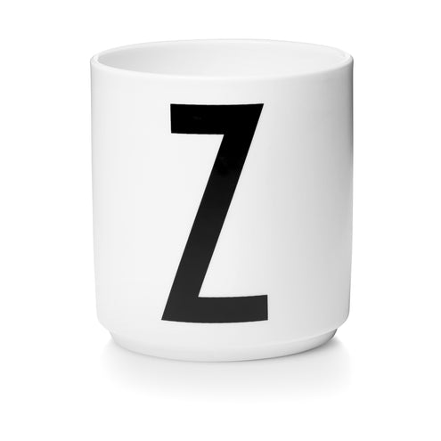 Kirjainmuki Z,  Design Letters valkoinen
